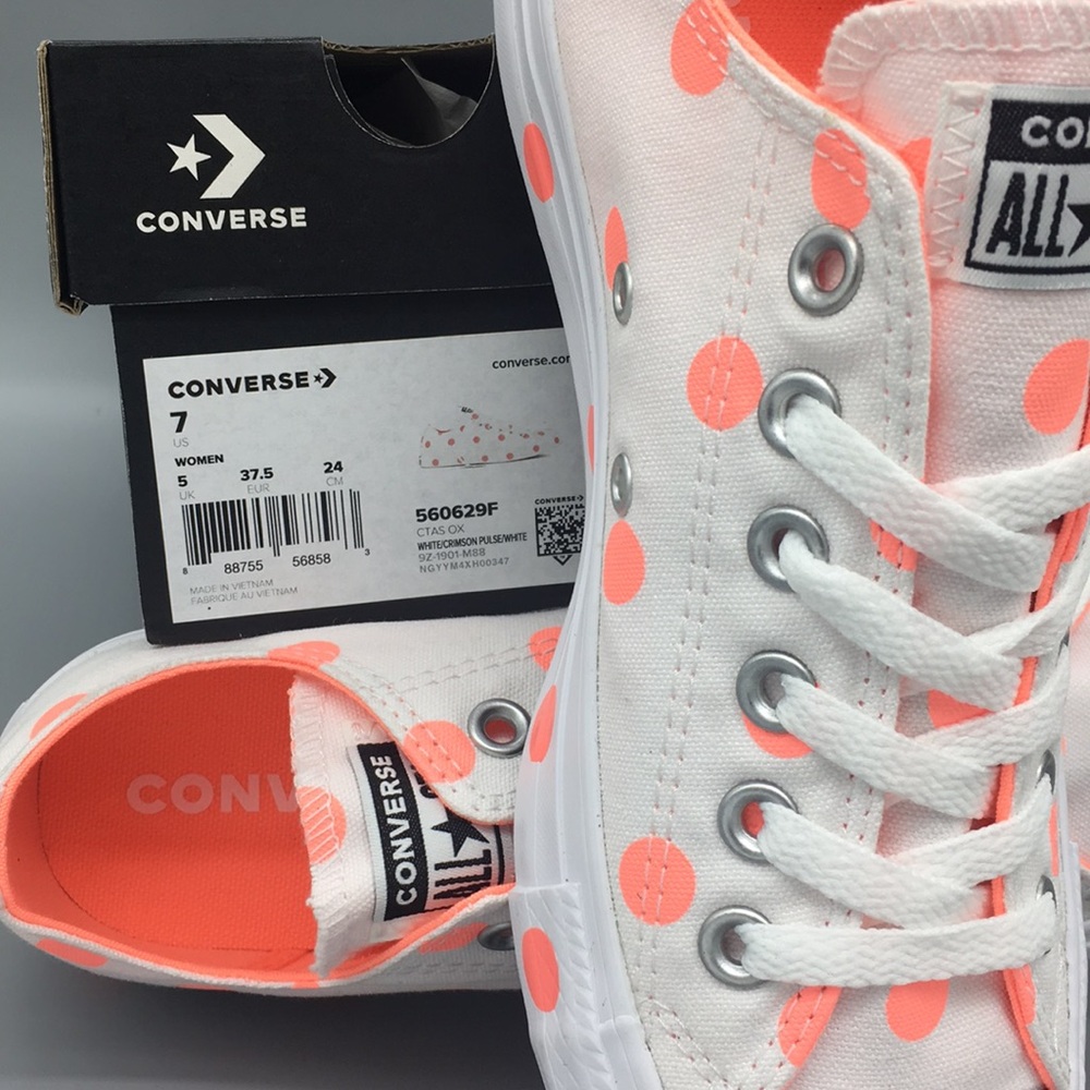 /Converse CTAS OX WMNS white/crimson pulse/white - Picture 8 of 8